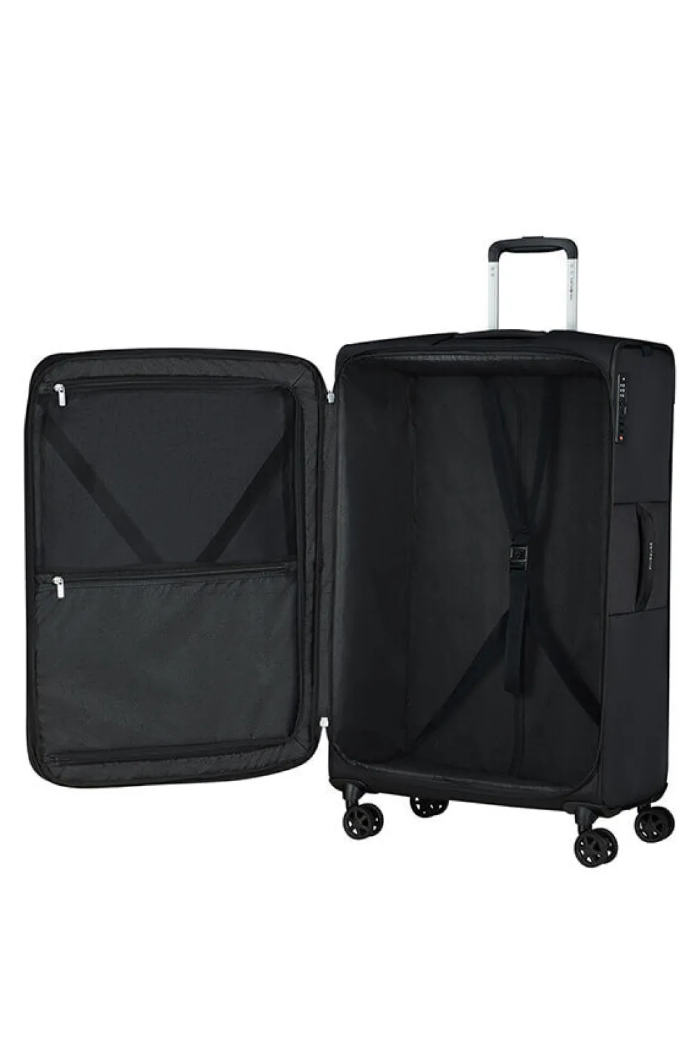urbify_nelipyrinen_laajen_0-8.webp Samsonite Urbify Nelipyöräinen laajennettava matkalaukku 78cm Black Best