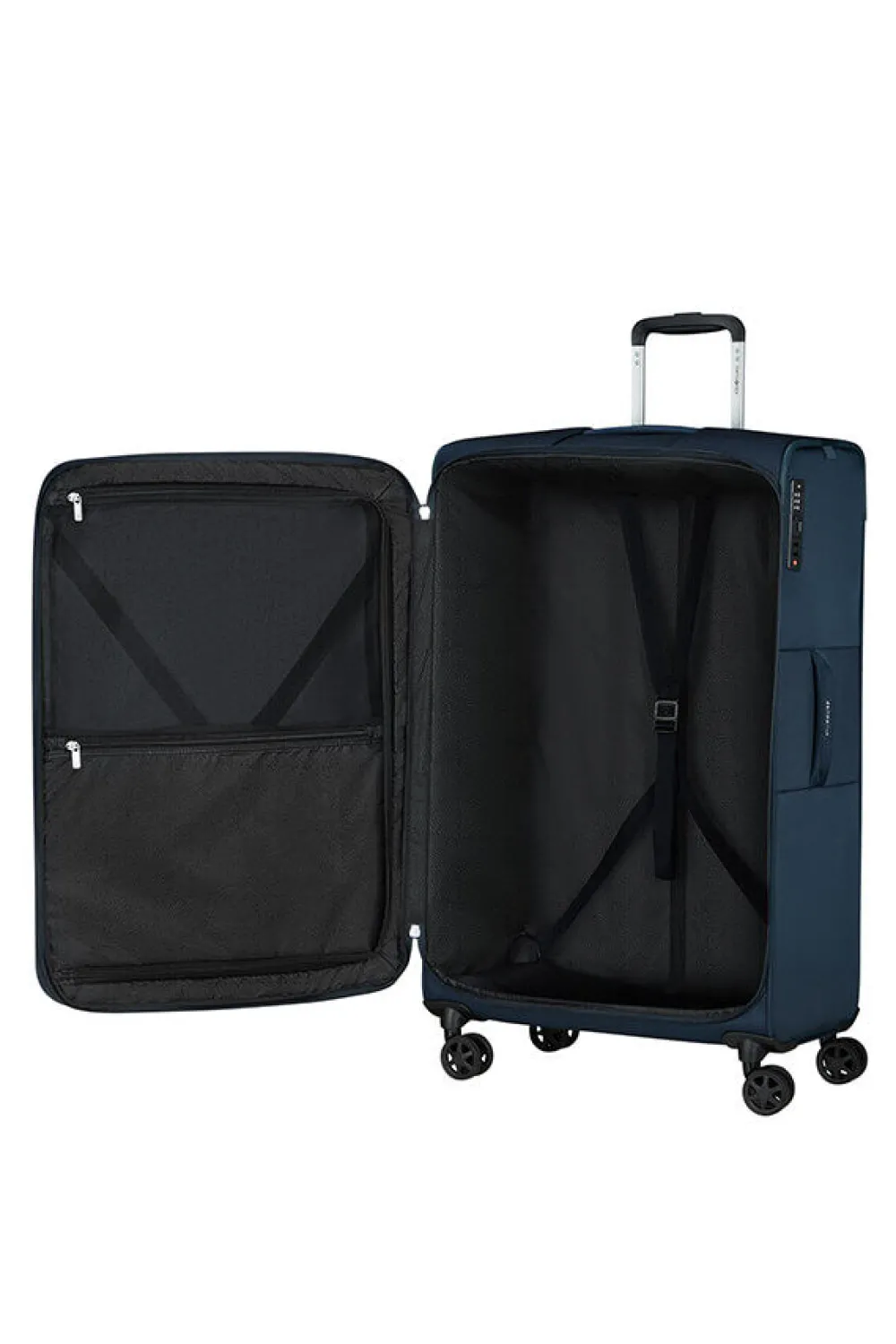 urbify_nelipyrinen_laajen_0-9.webp Samsonite Urbify Nelipyöräinen laajennettava matkalaukku 78cm Navy Blue Hot