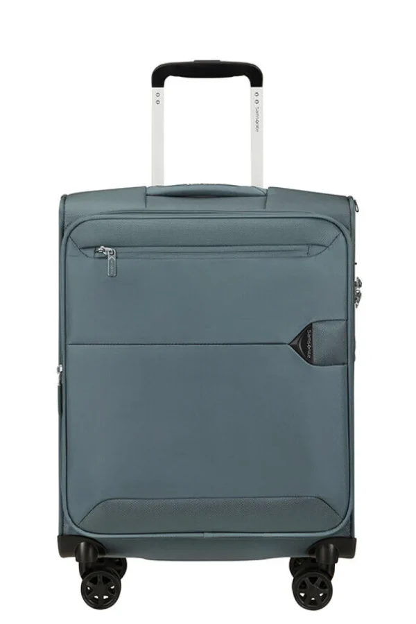 Samsonite Urbify Nelipyöräinen laajennettava matkalaukku 55cm Dusty Blue New