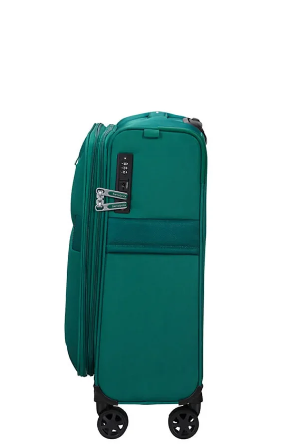 Samsonite Urbify Nelipyöräinen laajennettava matkalaukku 55cm Pine Green Fashion