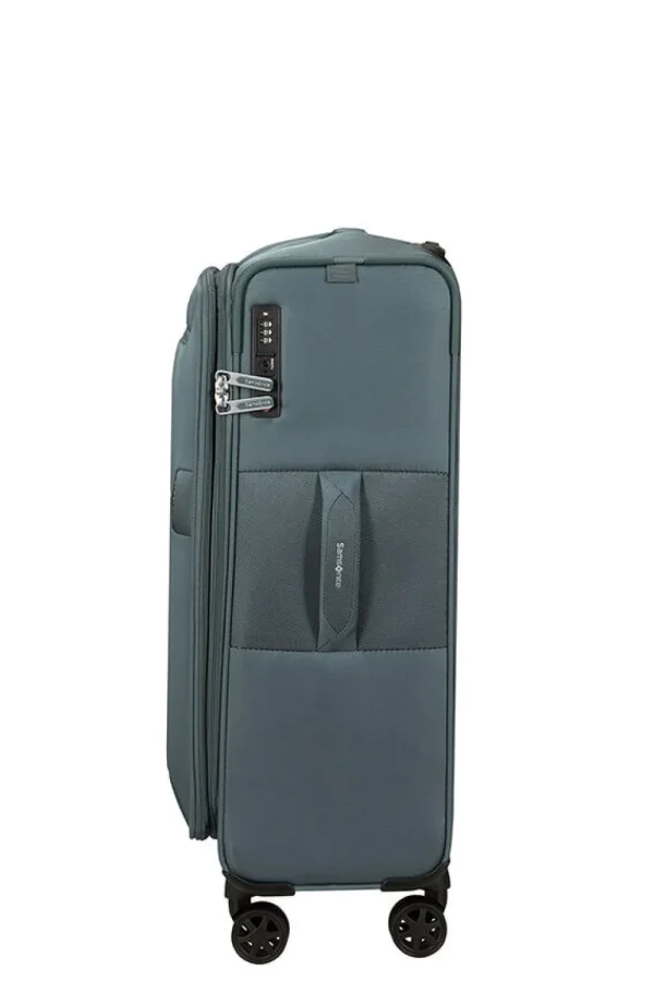 Samsonite Urbify Nelipyöräinen laajennettava matkalaukku 68cm Dusty Blue Clearance