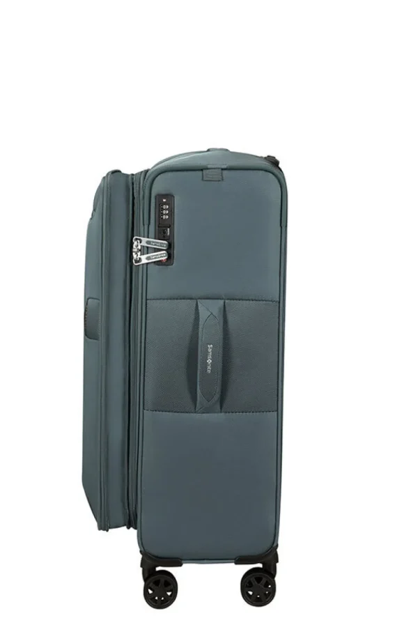 Samsonite Urbify Nelipyöräinen laajennettava matkalaukku 68cm Dusty Blue Clearance