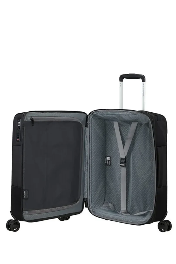 Samsonite Vaycay Nelipyöräinen laajennettava matkalaukku 55cm Black Discount