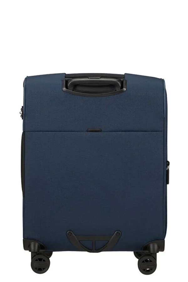 Samsonite Vaycay Nelipyöräinen laajennettava matkalaukku 55cm Navy Blue Outlet