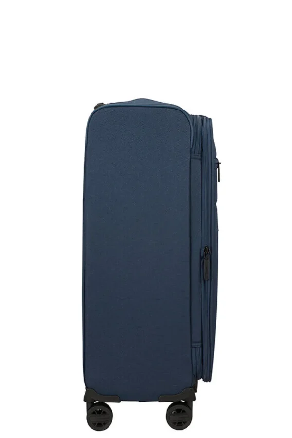 Samsonite Vaycay Nelipyöräinen laajennettava matkalaukku 66 cm Navy Blue Discount