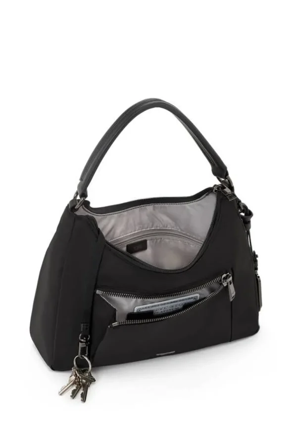 TUMI Voyageur Käsilaukku Black/Gunmetal Discount