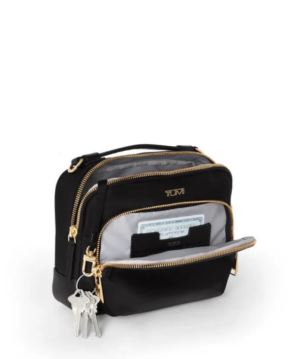 TUMI Voyageur Olkalaukku Black/Gold Clearance